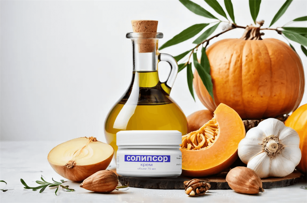 Готовый набор "Оптима-Плюс" Крема Солипсор 375 мл. от псориаза антисептический, кератолитический, отшелушивающий