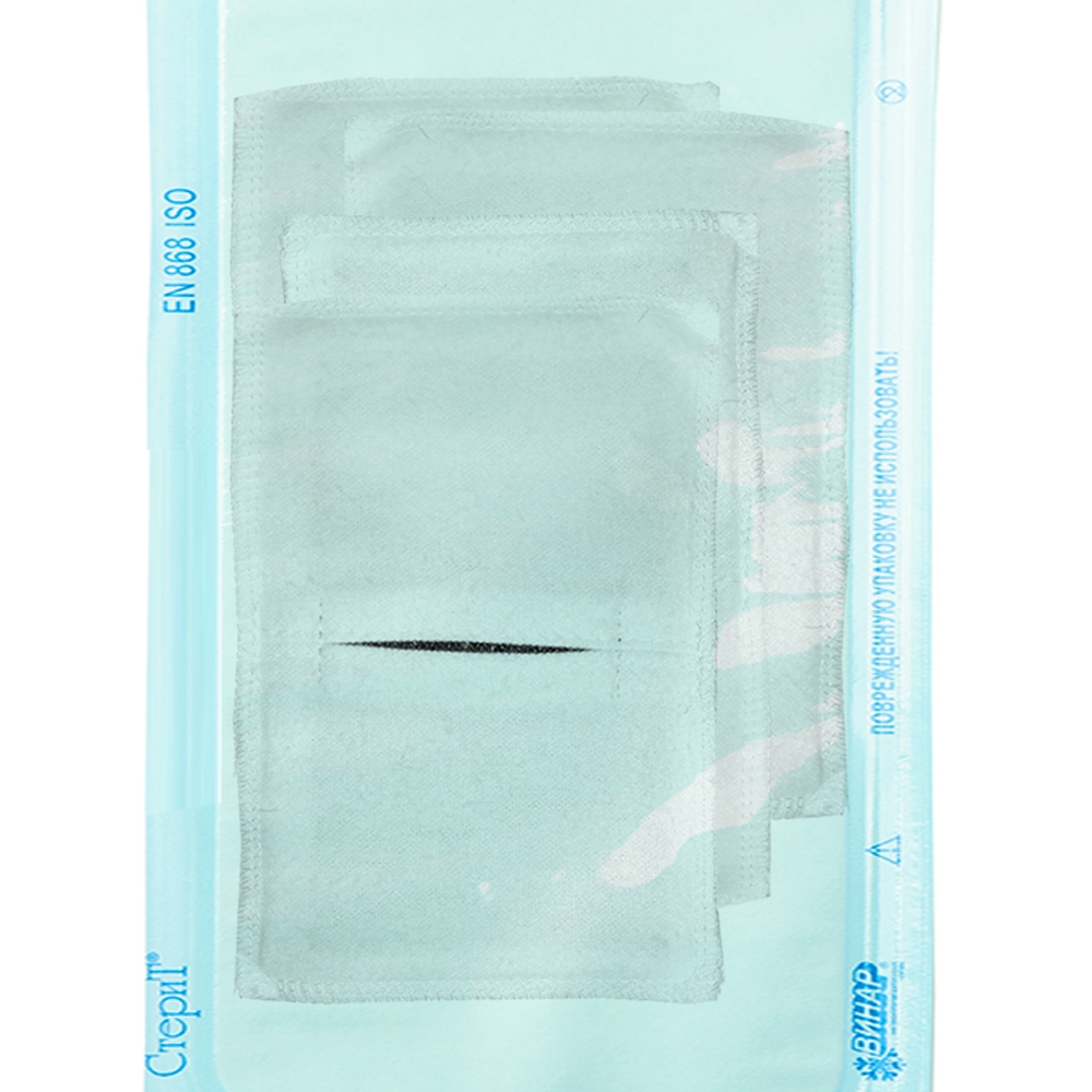 Электрод с токораспределительным элементом из углеродной ткани многоразовый фланелевый 100x150 мм. Цена за 4 шт.