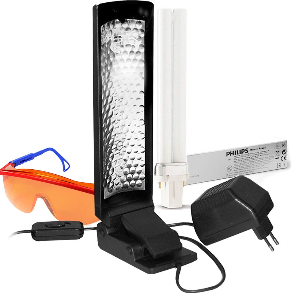 Готовый набор "Альфа лампа 311" для терапии ультрафиолетового излучения 311 нм