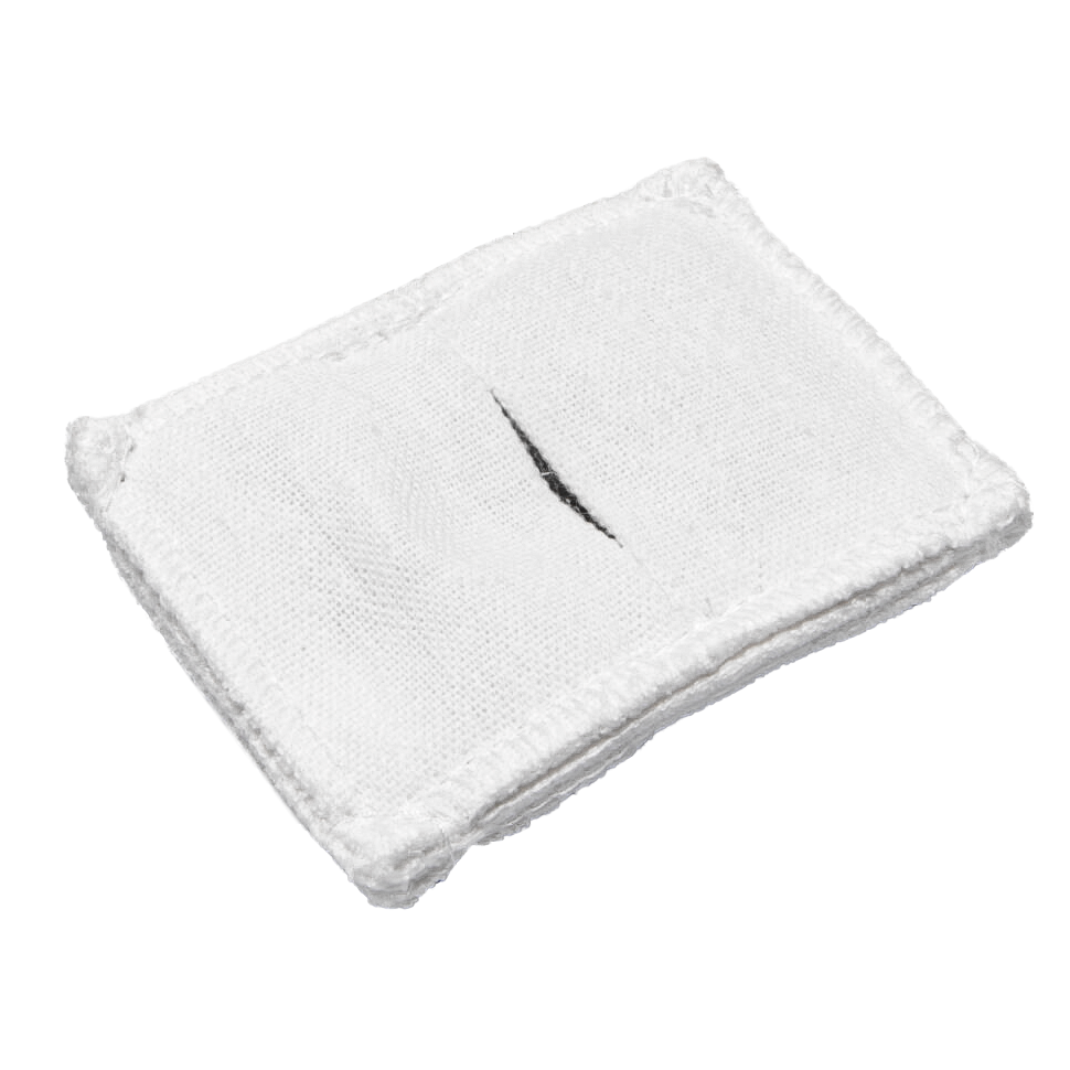 Электрод с токораспределительным элементом из углеродной ткани многоразовый фланелевый 60x80 мм. Цена за 4 шт.