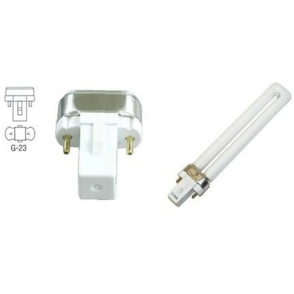 Лампа ультрафиолетовая узкополосная КЛ9/Э UVB 311 нм 9W, G23 (2 штыря) фототерапия