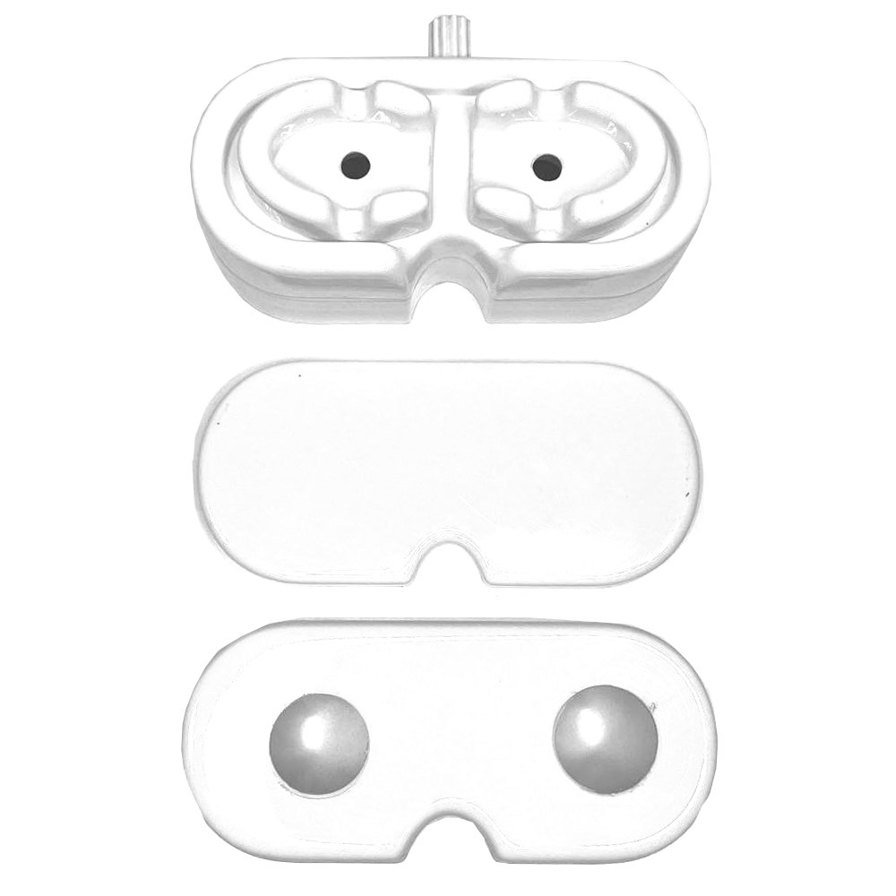 Стойка для глазных процедур электрофореза с регулировкой межзрачкового расстояния