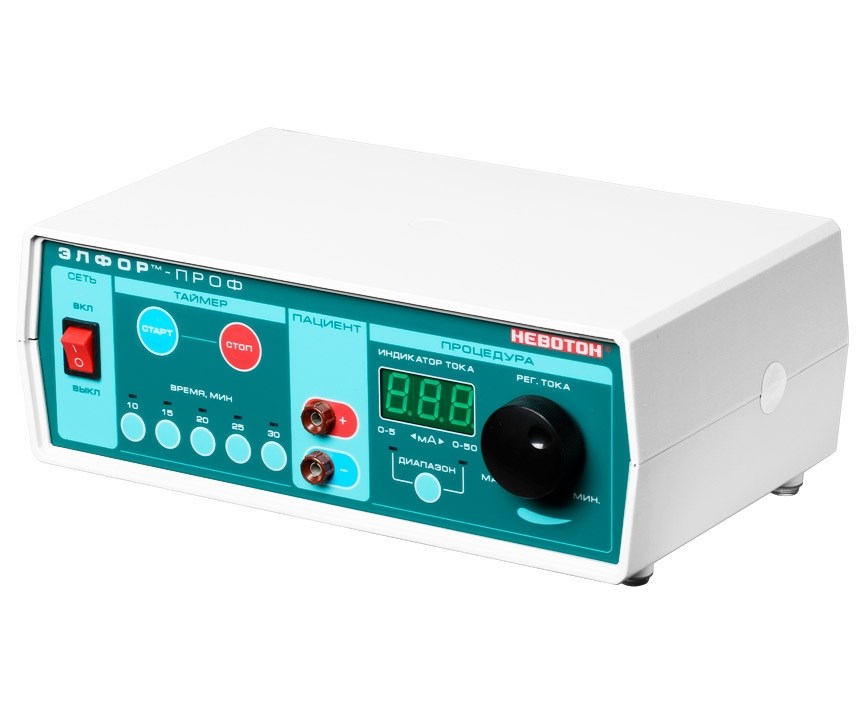 Элфор-Проф аппарат для ионофореза и микротоковой терапии (Комплектация косметолог)