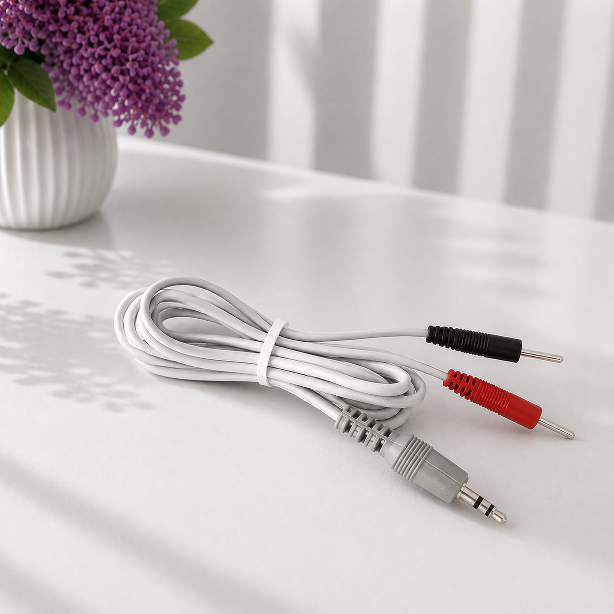 Токоподвод пациента c одним плюсом и одним минусом для Элфор-Плюс