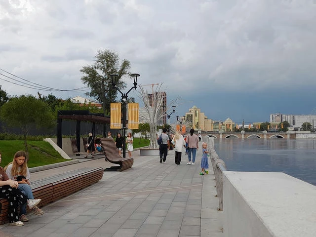 Улица Ленина и Набережная — прогулка по центру
