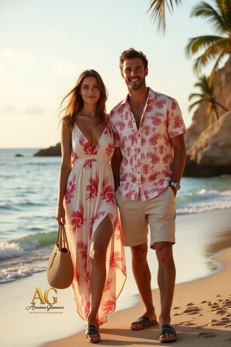 Outfit de Verano en Pareja by AG Armonía Glamour | Matching couple outfits, Cute couple outfits, Couple outfits
