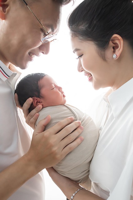 baby, dad, mom, family, flower wallpaper, child, sleep, infant, father, mother, crib, flowers, nature, flower background, cute, beautiful flowers, pretty, people, portrait