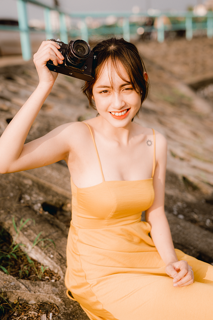 woman, young, beauty, model, outdoors, fashion, casual, female, portrait, vietnamese, candid, pose