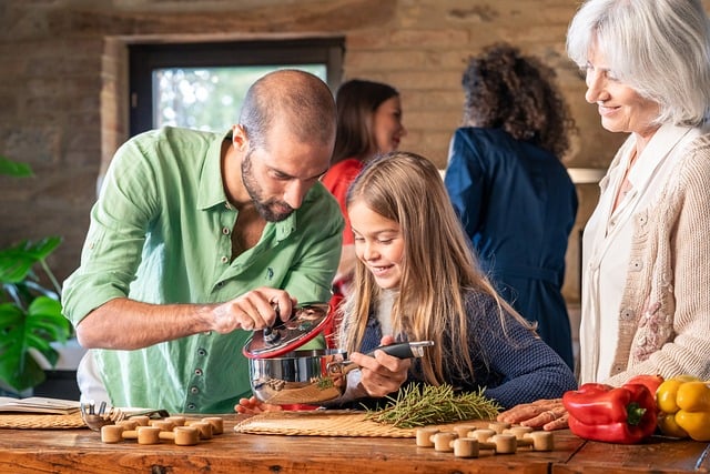 couple, cooking, kitchen, food, home, domestic, relationship, meal preparation, brick wall, lifestyle, happiness, dinner, woman, man, couple cooking, kitchen scene, domestic life, food preparation, healthy eating, homemade, organic, natural light, cozy, warmth