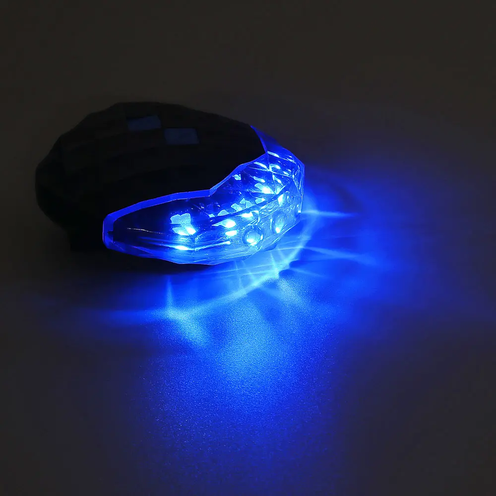 SILAPRO Фонарь велосипедный 8х8см, 5LED, 7 реж., 2хААА; 2 диода 2 реж., пластик - #2