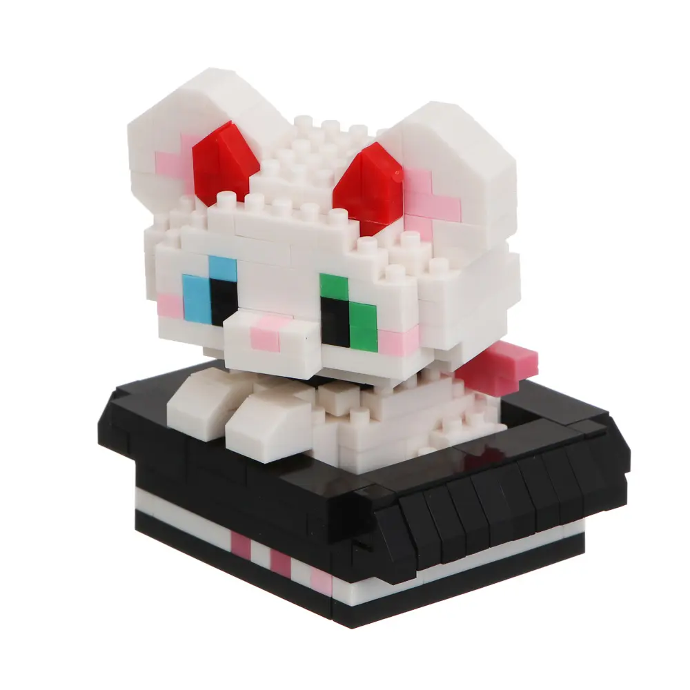 Конструктор мини 3D "Любимчик в коробке", ABS, 8х4,5х11,5см, 12 видов - #4