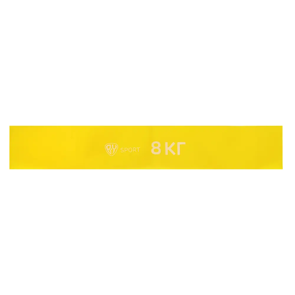 Фитнес-резинка тм BY SPORT, 8кг, 30х5х0,03см, латекс - #1