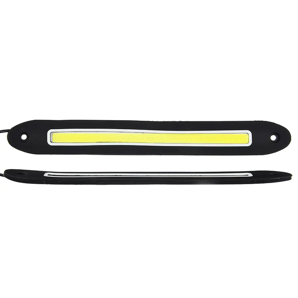 ЕРМАК Дневные ходовые огни, LED 80шт, гибкий резин. корп., 255мм, 12V, белый, 2шт - #2