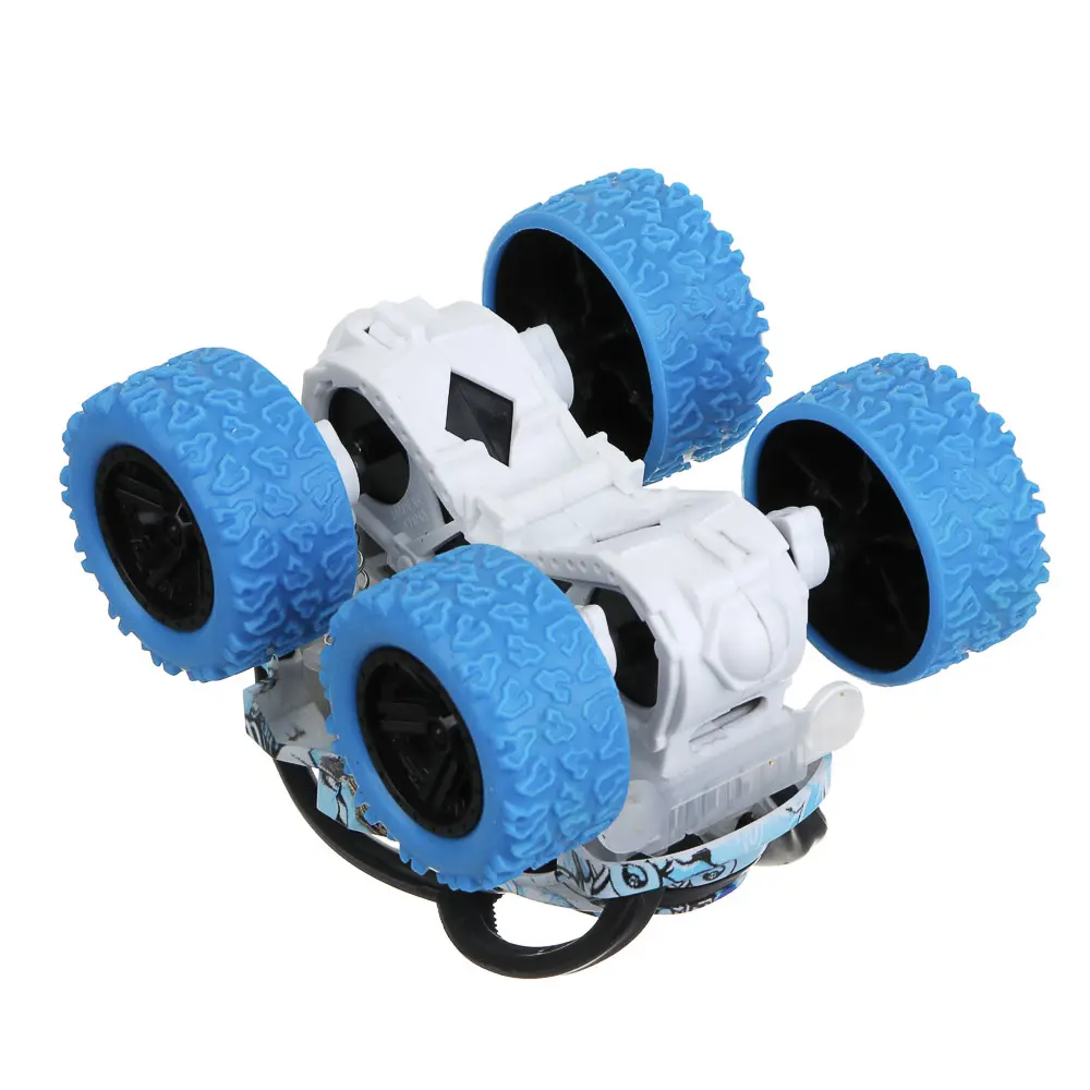 ИГРОЛЕНД Машинка инерционная "Монстр трак", свет, 3хLR44, ABS, 9х7,5х9 см, 4 дизайна - #7