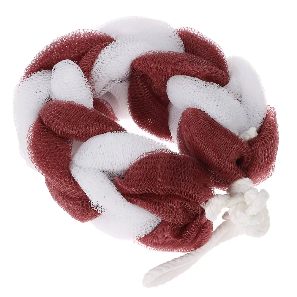 Мочалка косичка тм ЮL банная, полиэтилен, 70гр, 4-6 цветов - #9