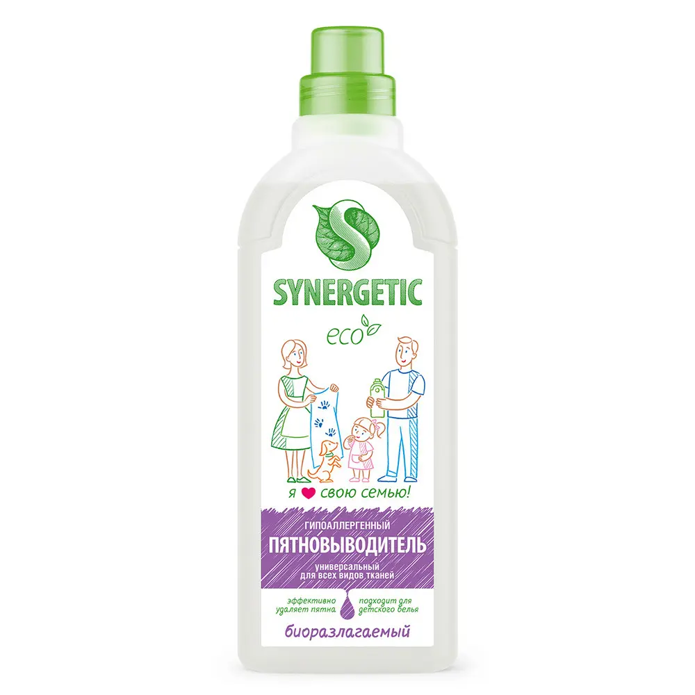 Пятновыводитель SYNERGETIC, п/б, 1 л - #1