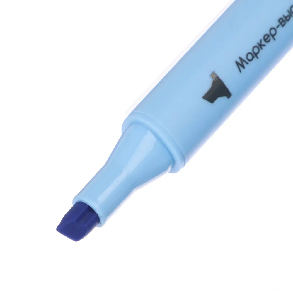 Маркер-выделитель оформительский ClipStudio Альфа 6 цветов, 3-гранный корпус, скошенный 3мм - #5