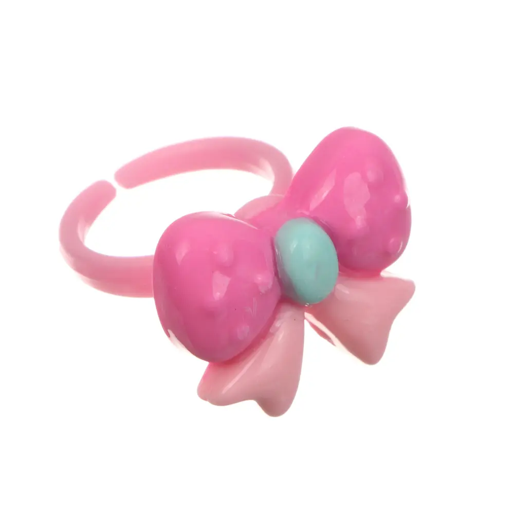 Набор бижутерии в боксе "Красотуся", ожерелье, кольцо, резинки для волос, ABS, металл, тм ИГРОЛЕНД - #9