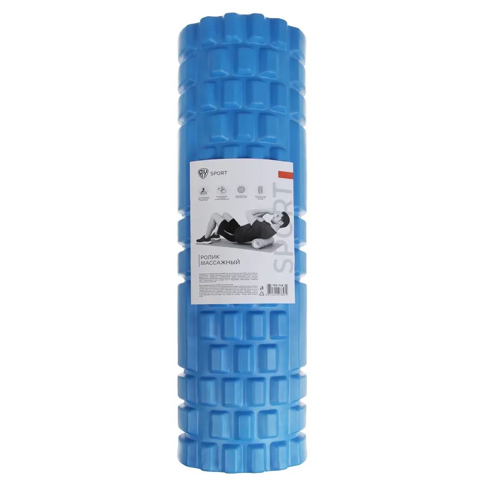 Ролик массажный тм BY SPORT, 45х12,5см, ЭВА - #4