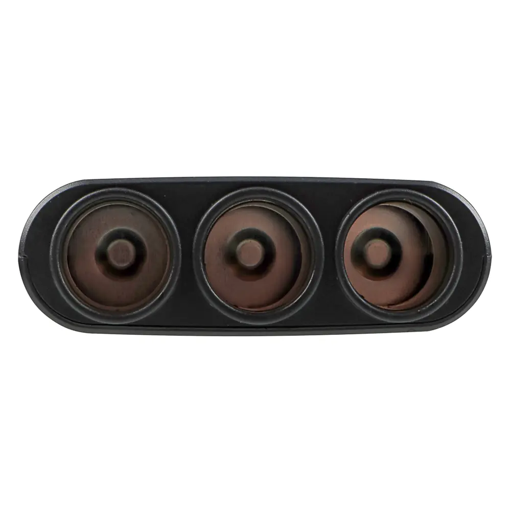 ЕРМАК Разветвитель прикуривателя, 3 выхода +1 USB, 60 W, 2.1А,12/24В, пластик - #7