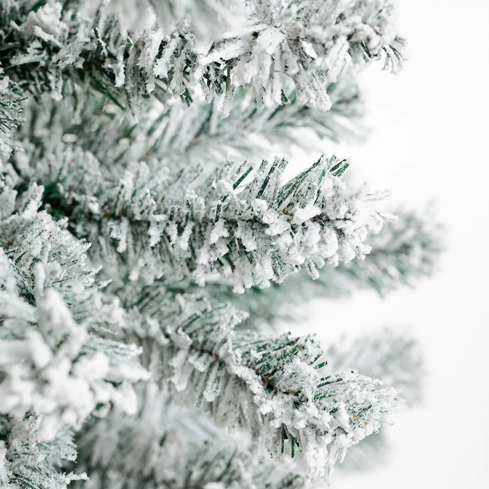 СНОУ БУМ Ель 120 см снежная, флокирование, ПВХ - #2