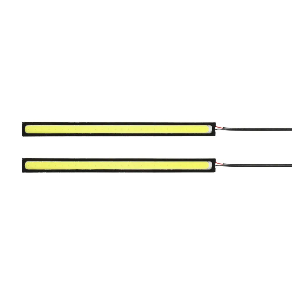 ЕРМАК Дневные ходовые огни, LED 28шт, метал. корп., 170мм, 12V, белый, 2шт. - #2