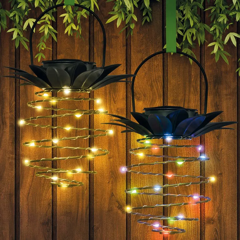 INBLOOM Фонарь на солн.батарее наглый фрукт, 16см, 24LED*шампань, 1.2V/80MA,1x1.2V Ni-MH AAA300mAh - #1
