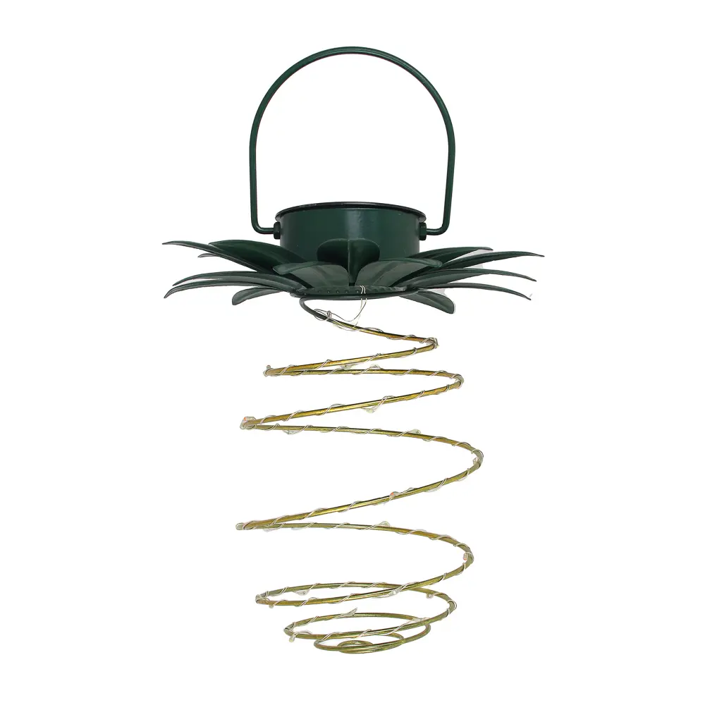 INBLOOM Фонарь на солн.батарее наглый фрукт, 16см, 24LED*шампань, 1.2V/80MA,1x1.2V Ni-MH AAA300mAh - #2