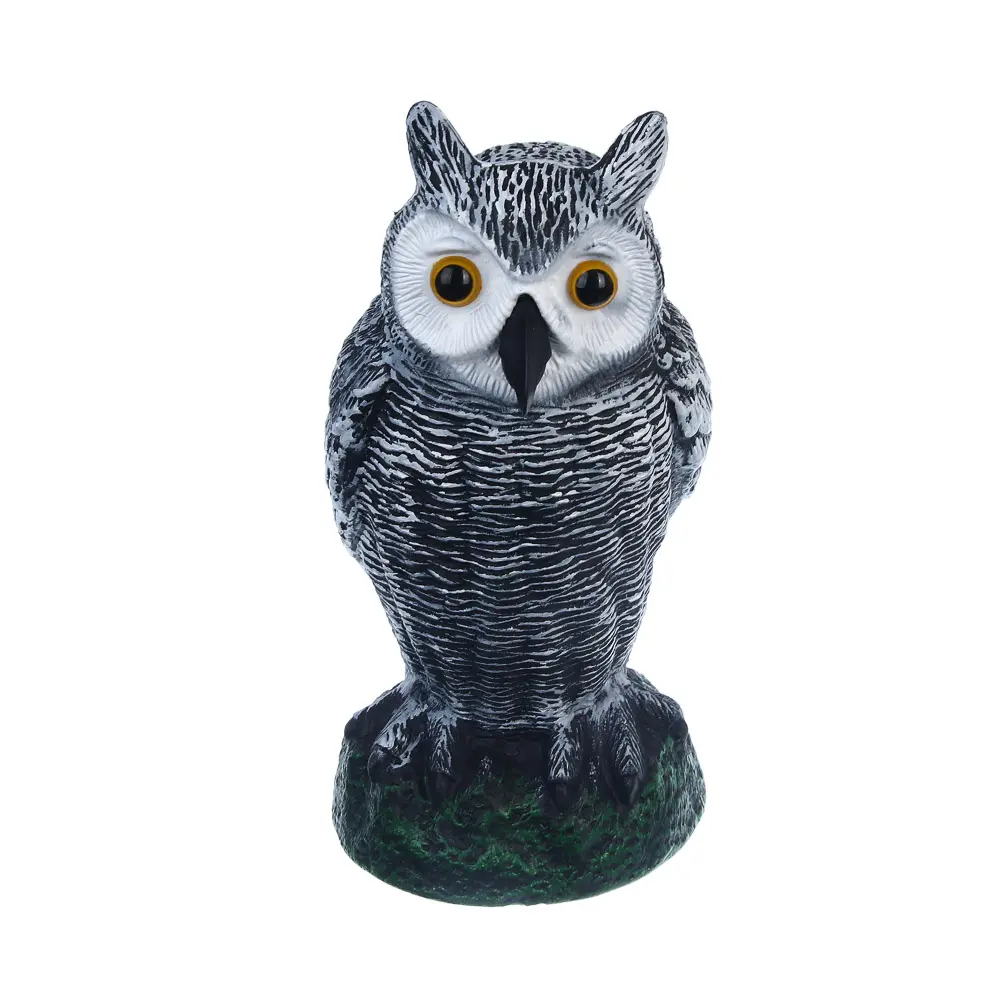 Фигура садовая "Сова" тм INBLOOM, 26x13см, HDPE - #2