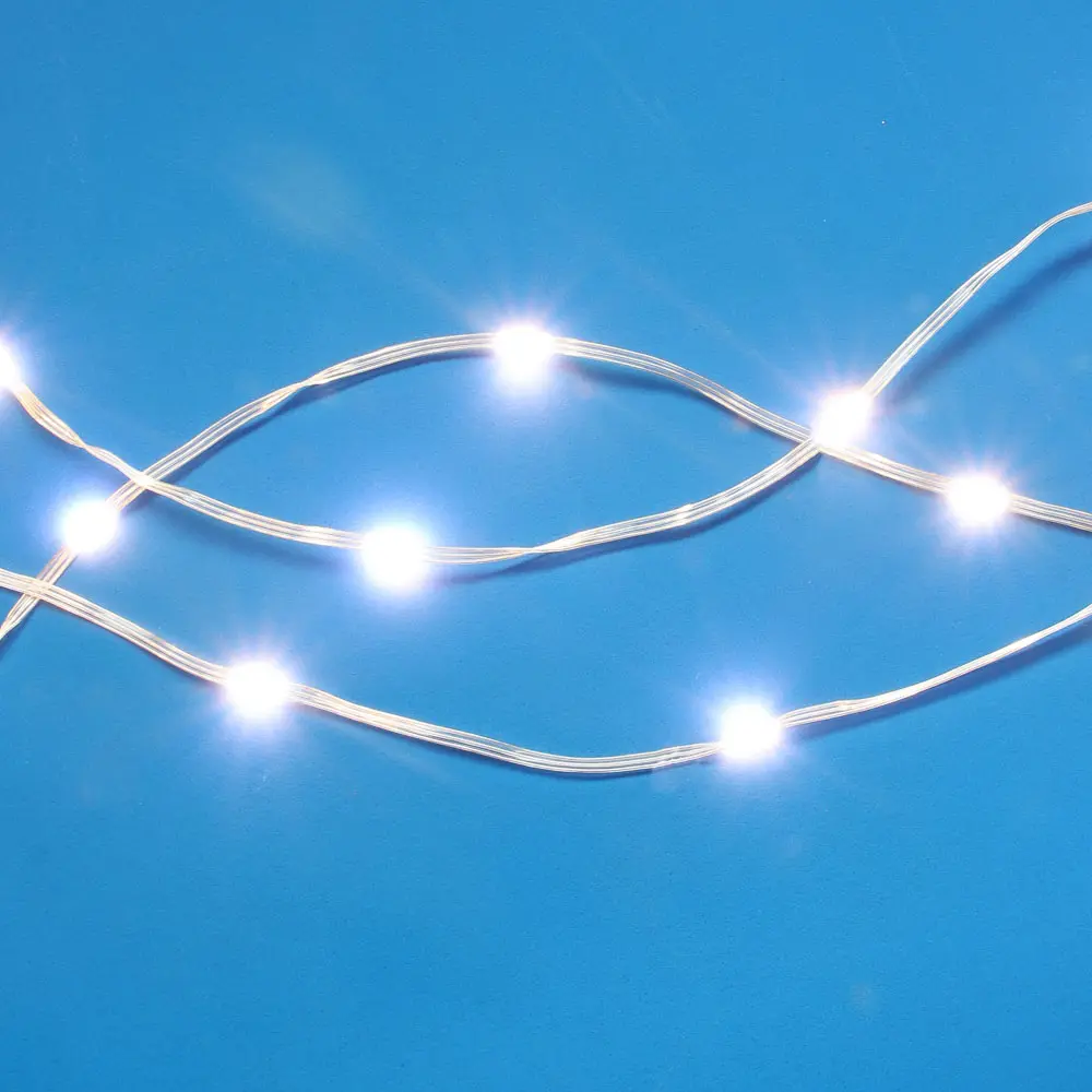 СНОУ БУМ Эл.гирлянда нить росы "Созвездие Ориона" 10м,100LED Extra,шампань,медь,пост.св, ПВХпр, 220В - #1
