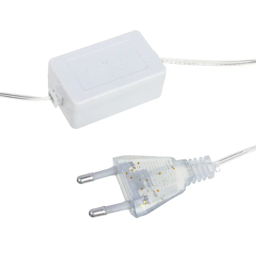 СНОУ БУМ Эл.гирлянда нить росы "Созвездие Ориона" 10м,100LED Extra,шампань,медь,пост.св, ПВХпр, 220В - #3