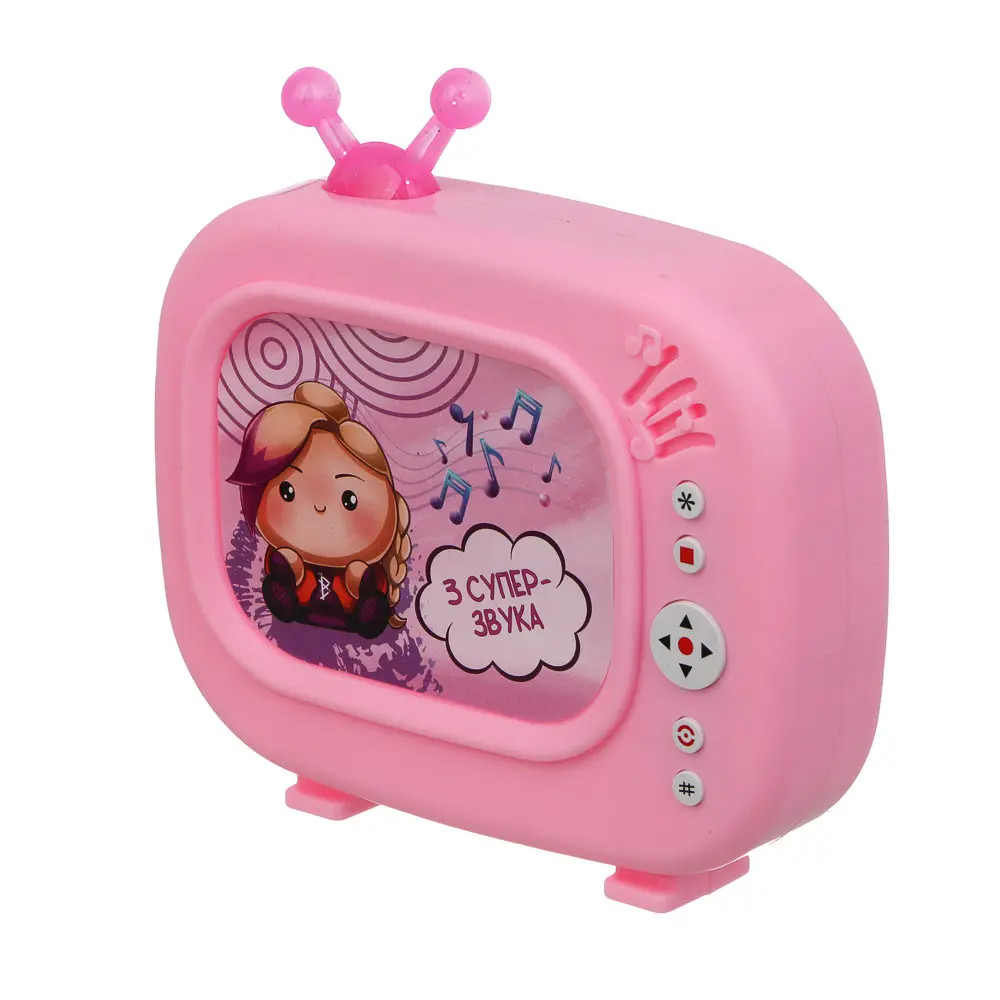 BY Русские Супергерои Игровой центр "TV", свет, звук, РР, 2хАА, 17х3х24 см - #6