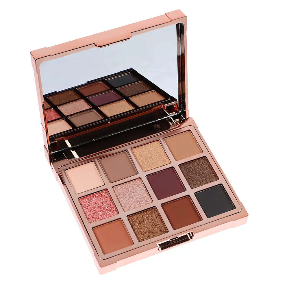 ЮНИLOOK Розовое Золото Палетка теней 12 шт, 14 г, ПР-21 - #1