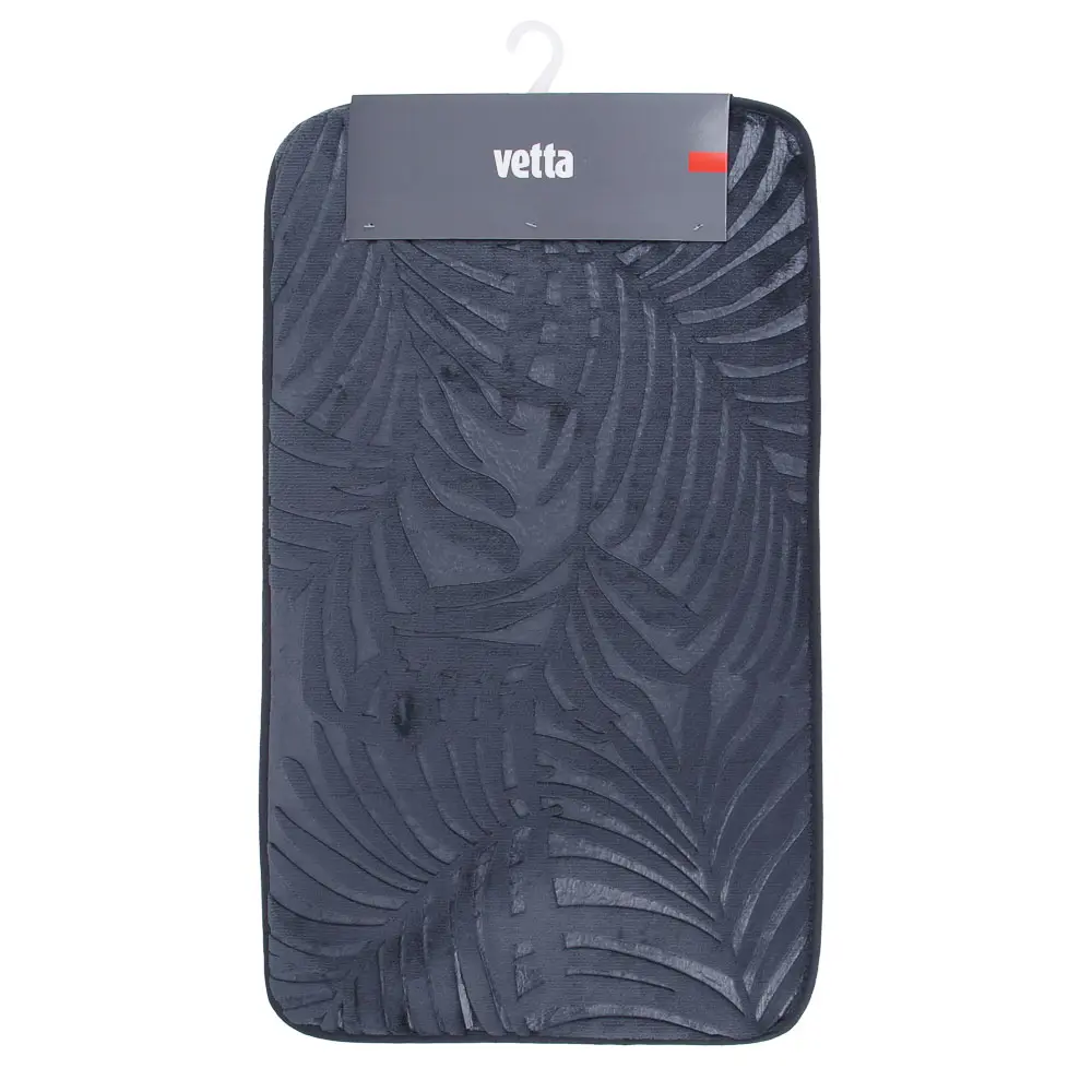 Коврик для ванной комнаты тм VETTA Йем, 75х45см, фланель 230г/м2 + 1см пена + PVC основа, 2 цвета - #6