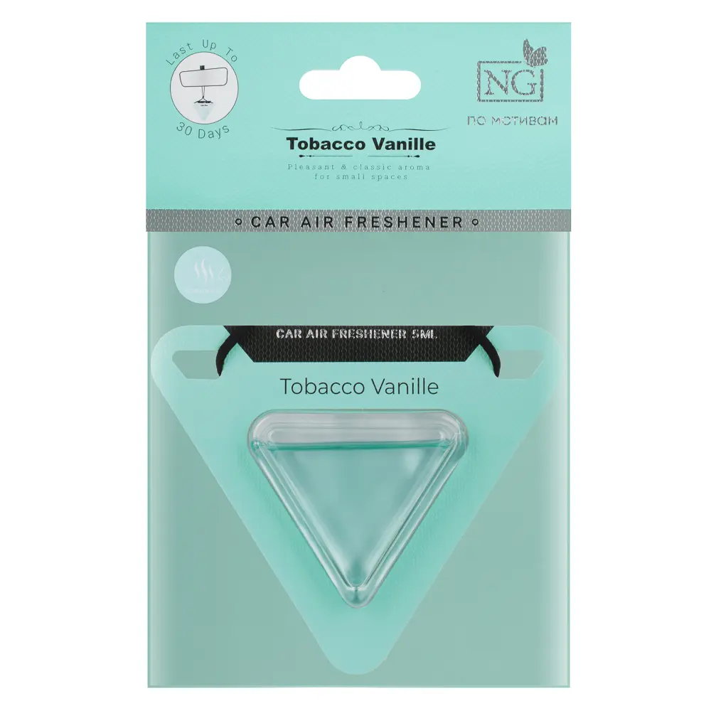 Ароматизатор подвесной тм NEW GALAXY, CRYSTAL 5 мл, Tobacco Vanille - #1