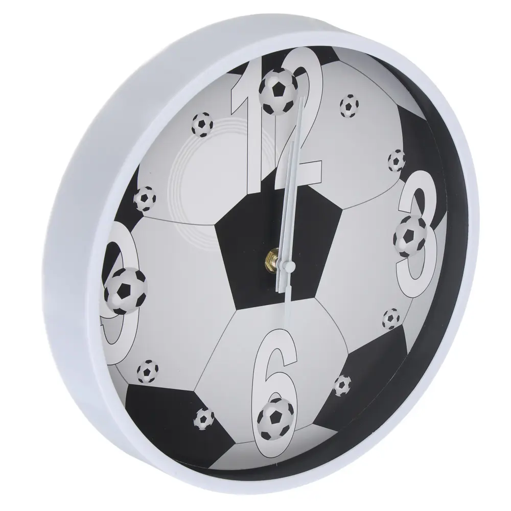 Часы настенные тм LADECOR CHRONO круглые, 24x24x4 см, пластик, стекло, 1хАА, арт.2 - #2