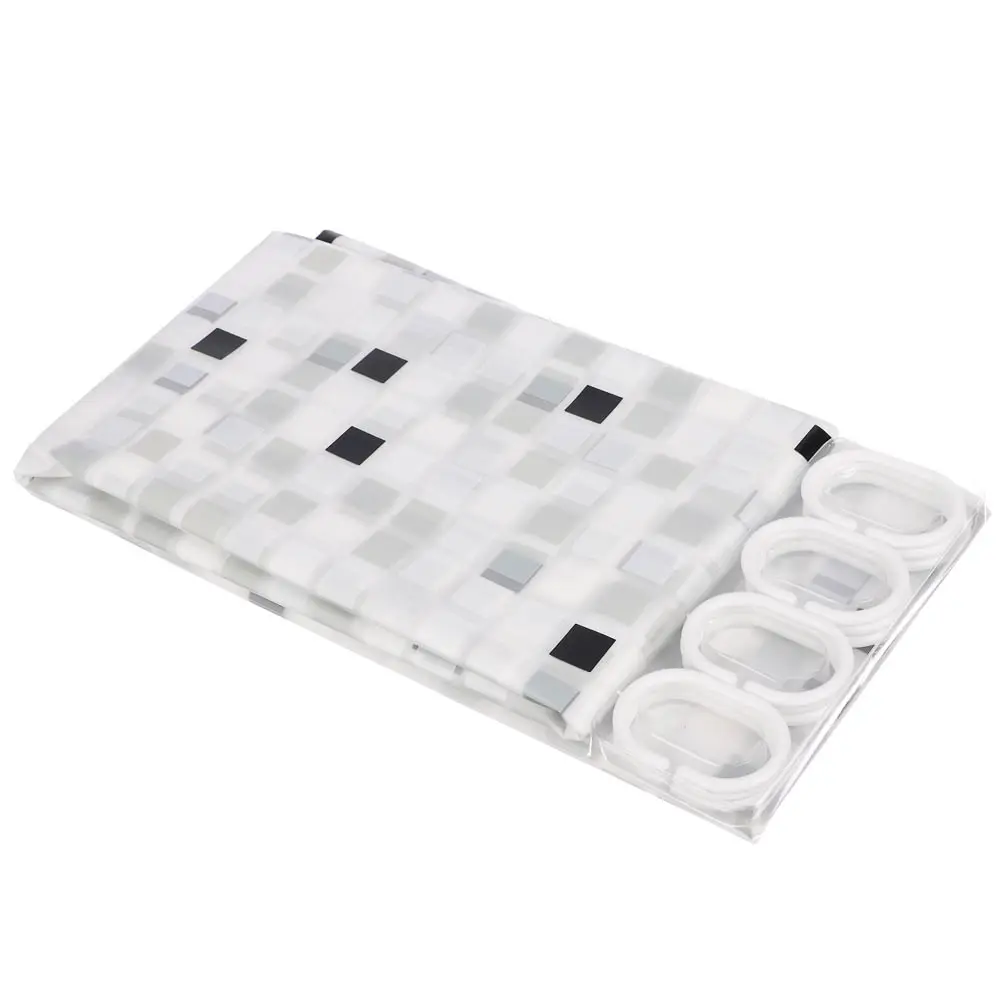 Штора для ванной тм VETTA Bath Plus, ПЕВА 80 г/м2, 200x200 см, 3 дизайна - #9