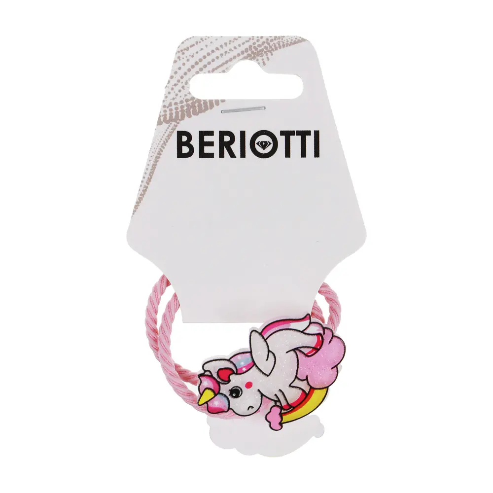 BERIOTTI Набор детских резинок для волос 2шт, нейлон, акрил, 3 см, 4 дизайна - #4