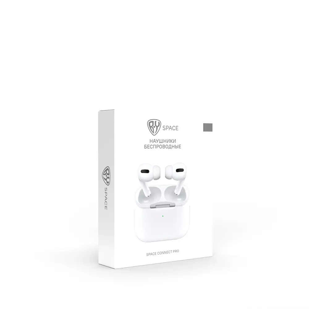 Наушники беспроводные TWS BY Space Connect Pro, беспроводная подзарядка, 30/350мАч, BT 5.0 - #2