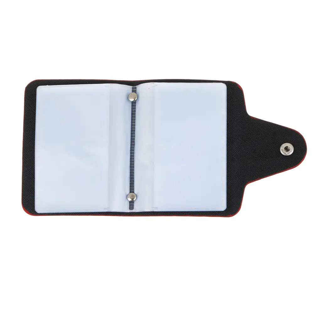 Визитница-картхолдер тм ЮL на 26 карт на кнопке, ПУ, 10,2х7,5х1,5см, 2 дизайна - #3