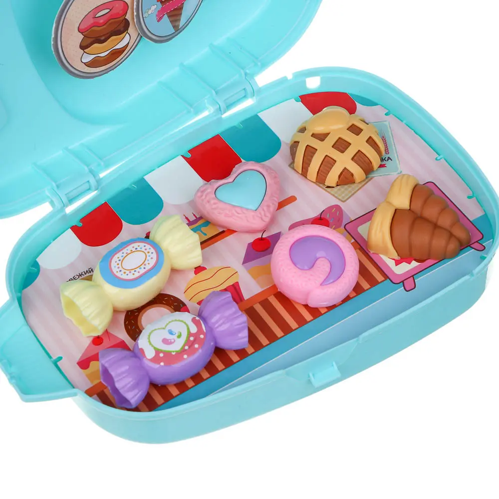 ИГРОЛЕНД Набор игровой в чемодане, мини, PP, ABS, картон, 12х6х18,5 см, 3 дизайна - #10