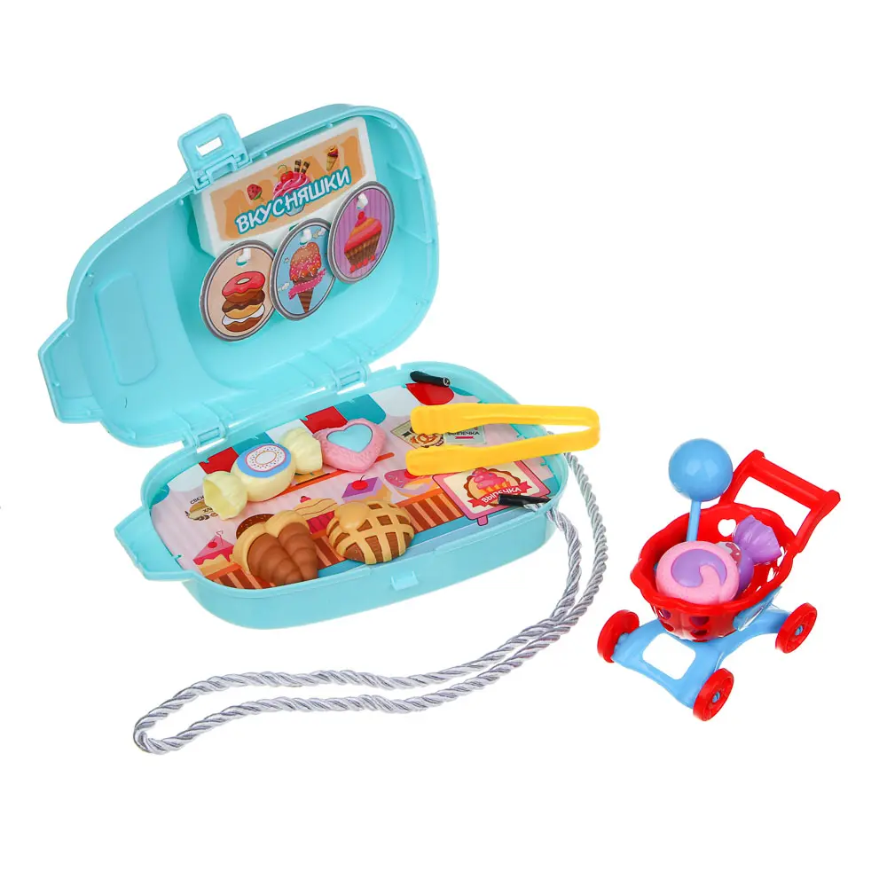 ИГРОЛЕНД Набор игровой в чемодане, мини, PP, ABS, картон, 12х6х18,5 см, 3 дизайна - #7