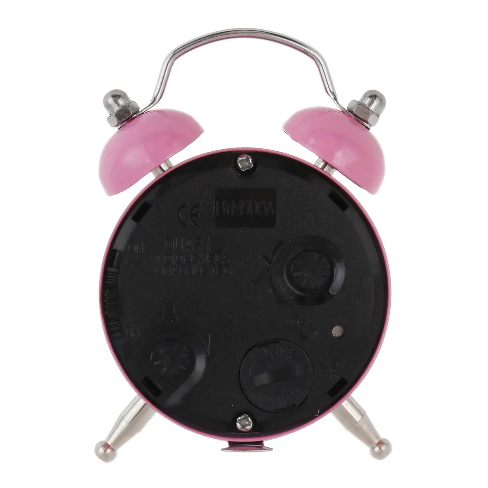 Будильник тм LADECOR CHRONO 5x2,5x7,5 см, пластик, металл, стекло, 1xLR44, 5 видов - #5