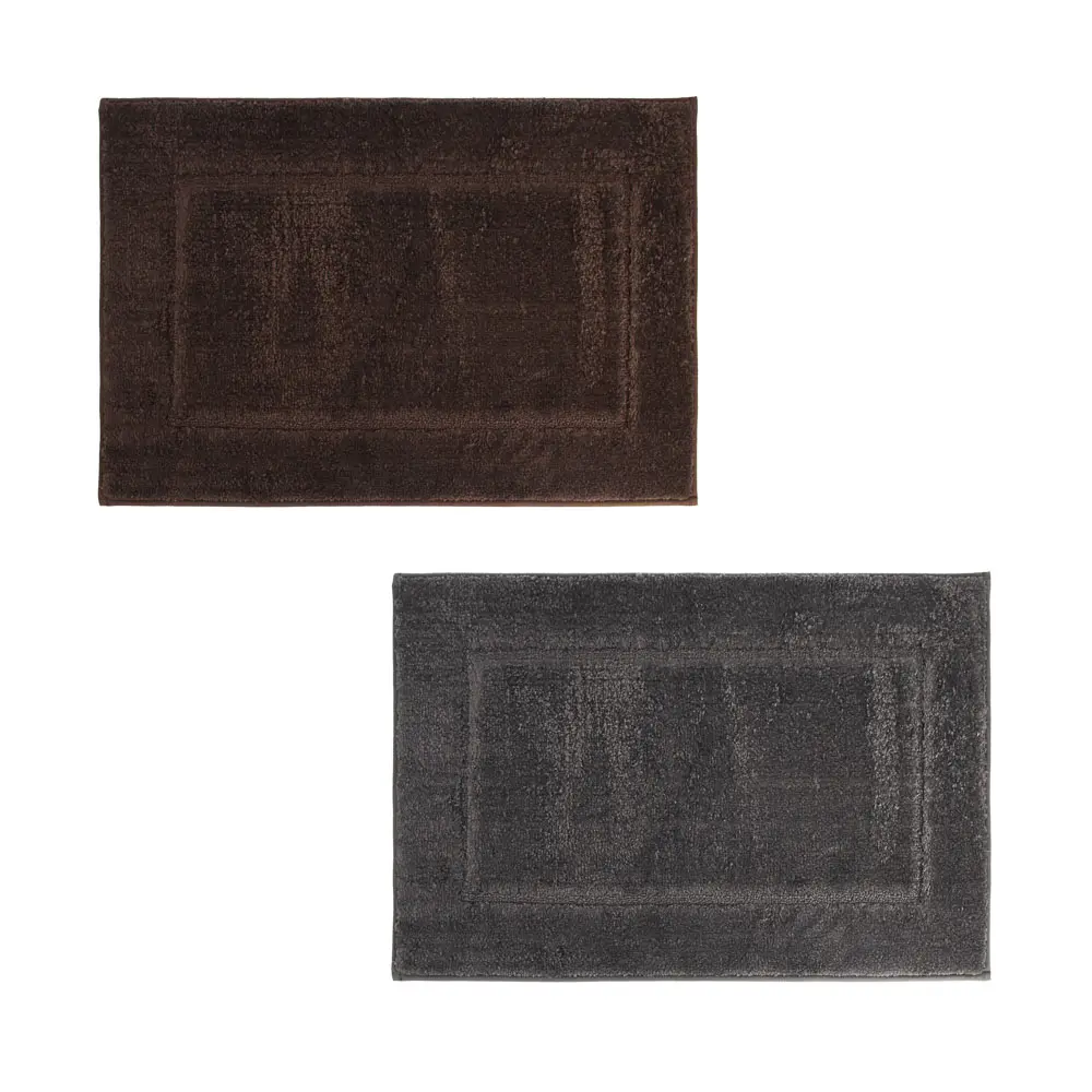 Коврик для ванной комнаты тм VETTA Solace, махровый 600г/м² тп-основа , 80х50см, 2 цвета - #1