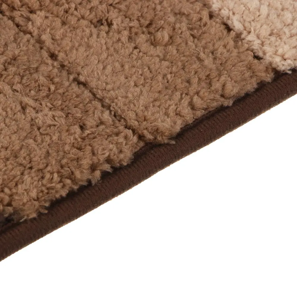 Коврик для ванной комнаты тм VETTA Gradient, микрофибра 600г + TPR 700г, 60x40см, 2 цвета - #3
