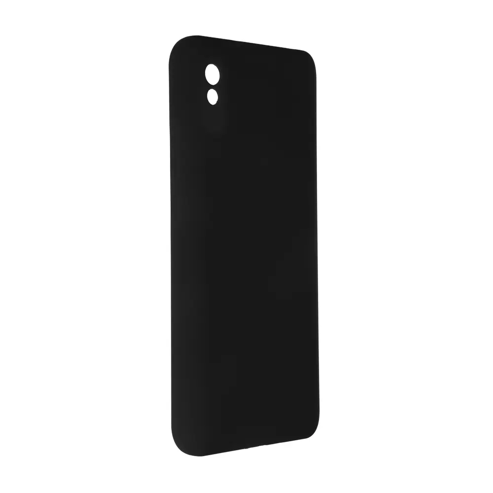 Чехол для смартфона BY Цветной, Xiaomi Redmi 9A, черный, силикон - #2
