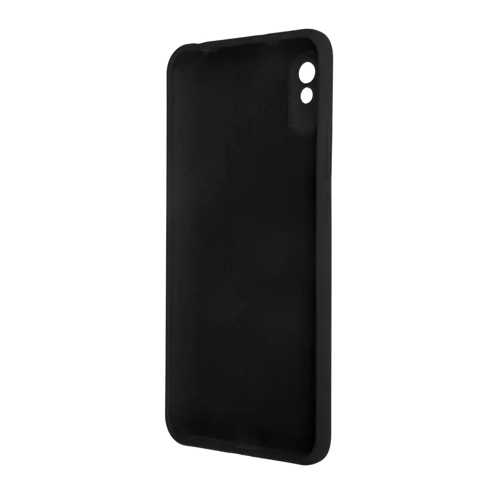 Чехол для смартфона BY Цветной, Xiaomi Redmi 9A, черный, силикон - #3