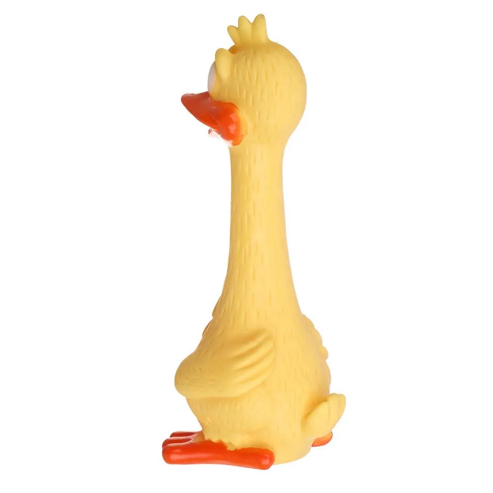 Игрушка для домашних животных тм VETTA, ПВХ, 7,5х17 см, утка - #3