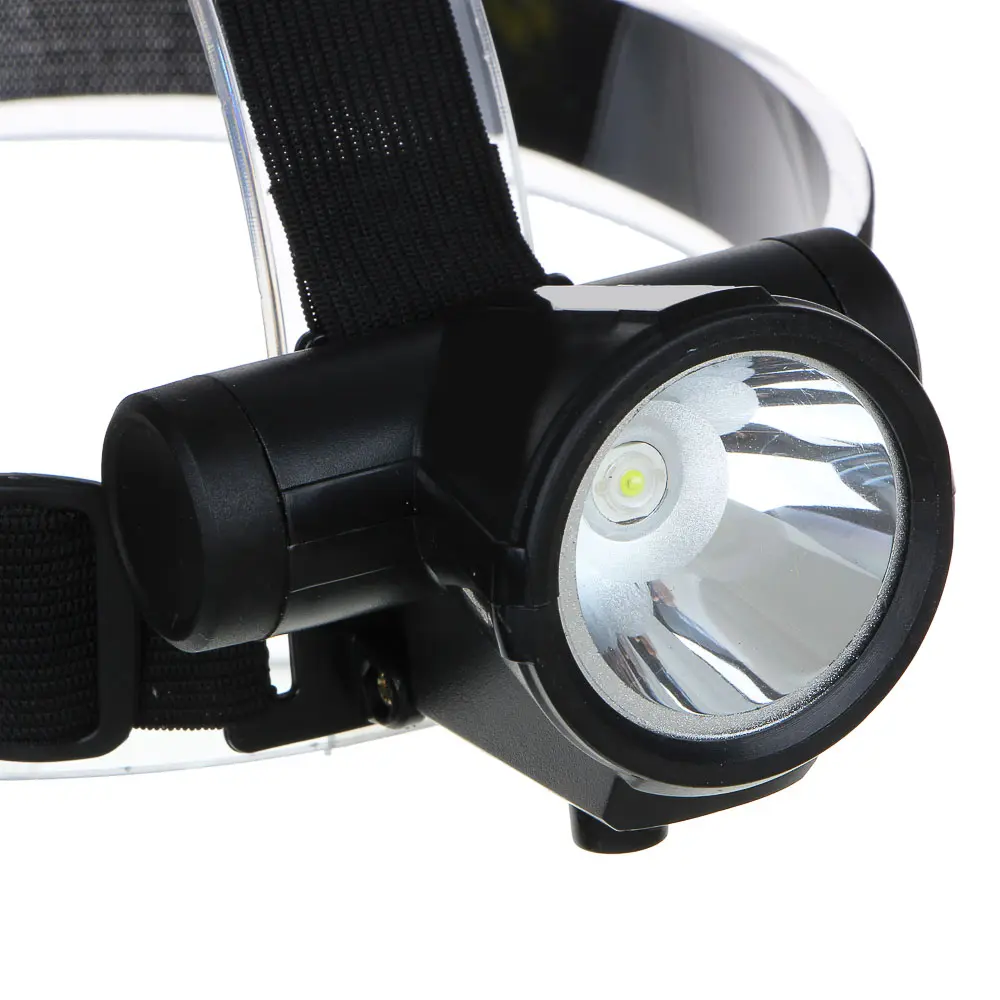 Фонарь налобный тм ЕРМАК, 1 LED, 3 Вт, 8х6х6,2 см, 2 режима, 1200мАч, USB кабель, пластик - #5