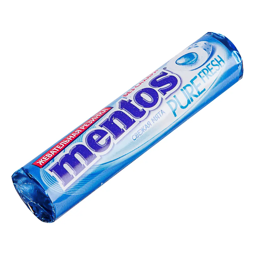 Жевательная резинка MENTOS PURE FRESH вишня, арбуз, виноград, мята, тутти-фрутти 15,5г. - #2